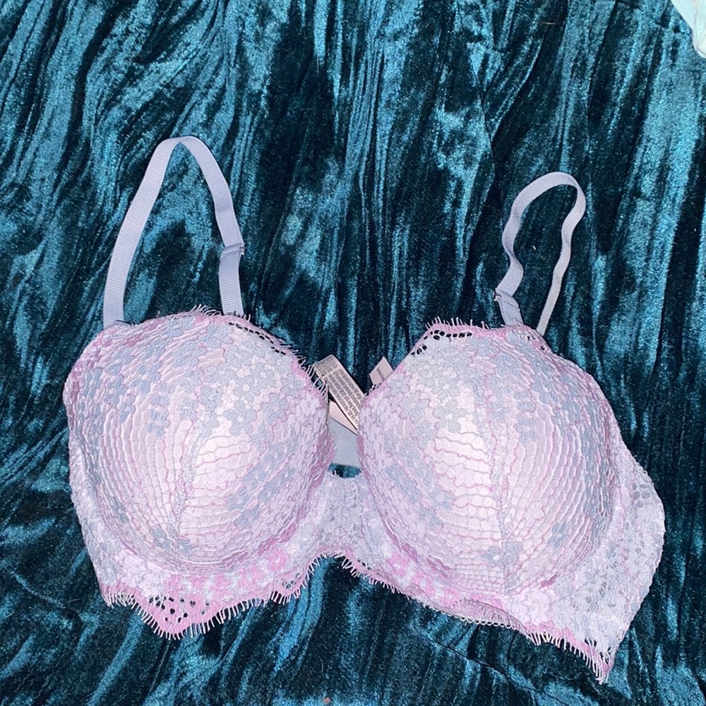 Victoria’s Secret Lace Lined Demi Bra Dream Angels - Picture 6 of 7